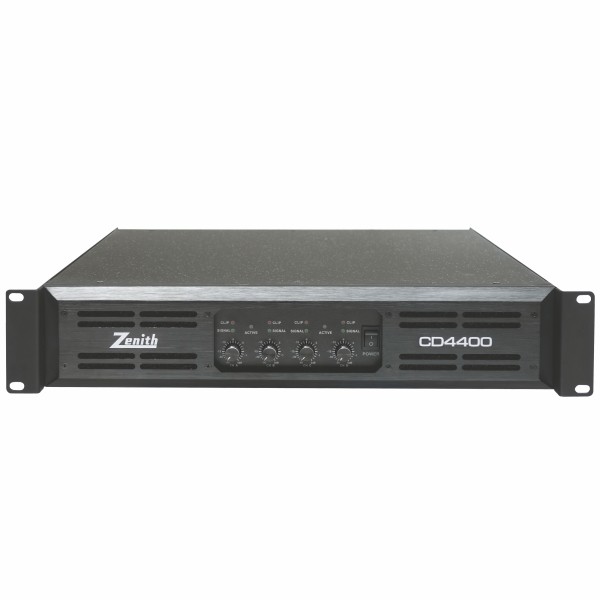 Zenith CD 4400 Power Amplifier, 4x 700W @ 4 Ohms