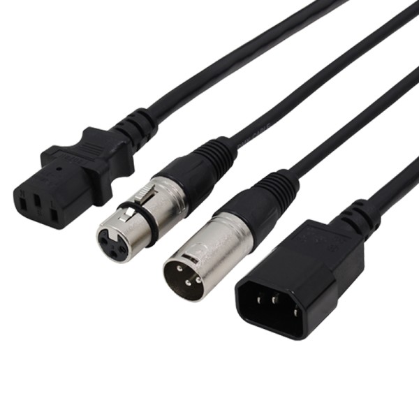 DMX and IEC Extension Cable 5M