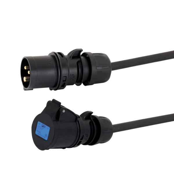 LEDJ 16A Male Ceform 10m 2.5mm 16A Female Cable