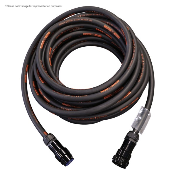 elumen8 3.0m Socapex 19-Pin Male - Female Titanex 2.5mm Cable
