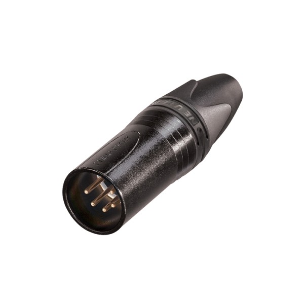 Neutrik NC5MXX-B 5-Pin XLR Male Cable Connector - Black