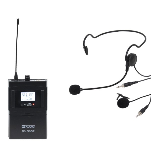 W Audio RM 30BP UHF Beltpack Add On Package (863.1 Mhz)