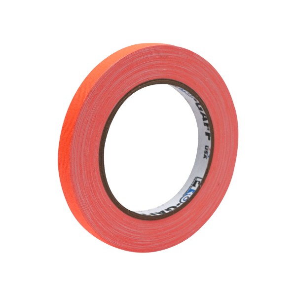 elumen8 Fluorescent Cloth Gaffer Tape 3170 12mm x 23m - Orange