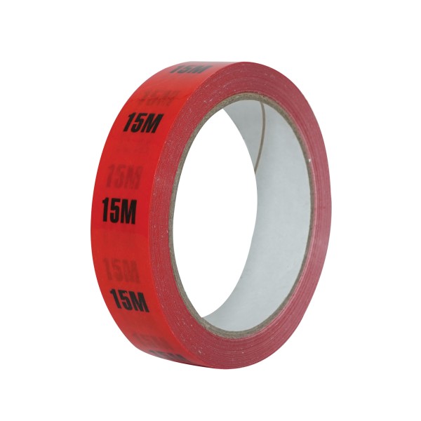elumen8 Cable Length ID Tape 24mm x 33m - 15m Red