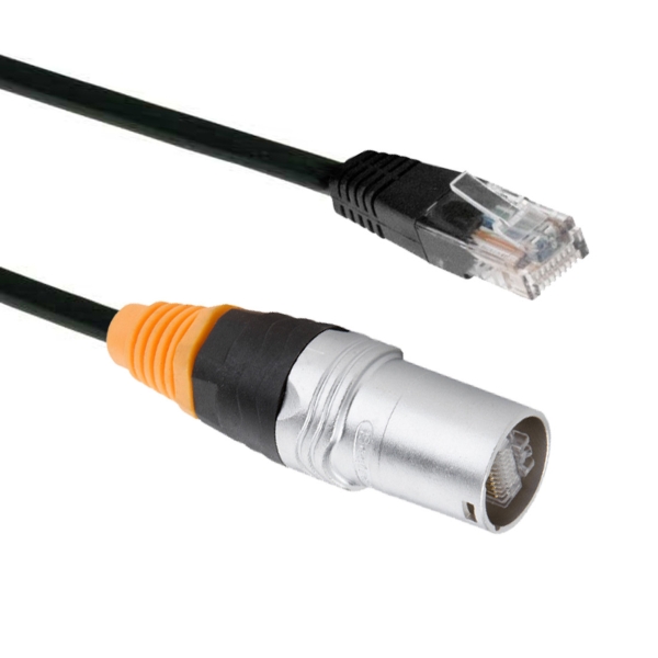 ADJ CAT6IP25FC RJ45 CAT6 First Cable to Connect Display Controller to Video Wall Panel, 7.5M