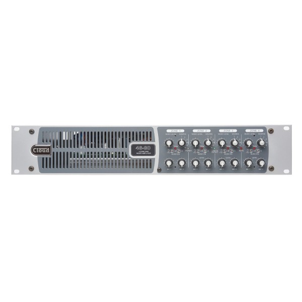 Cloud 46-80T Four Zone Integrated Mixer Amplifier, 80W @ 4 Ohms or 70V / 100V Line