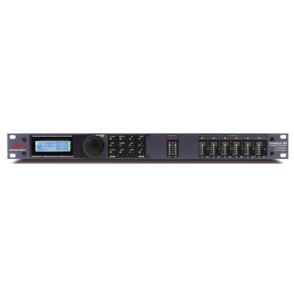 DBX DriveRack 260 Loudspeaker Management Processor with 2 Inputs and 6 Outputs