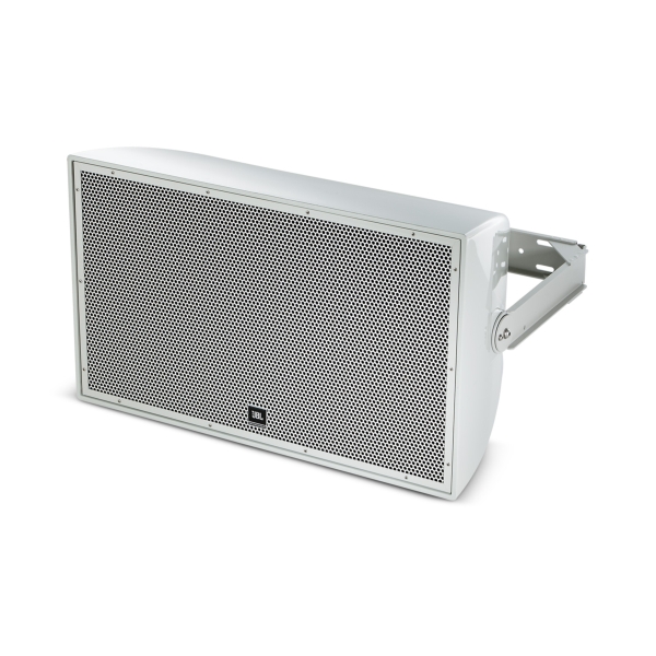 JBL AW595 15-Inch 2-Way All Weather High Power Speaker with Rotatable Horn, 600W @ 8 Ohms or 70V/100V Line - IP56, Grey