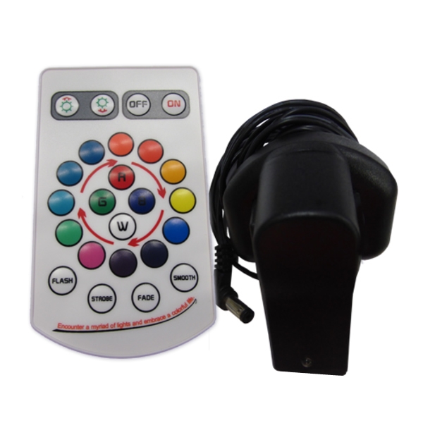 LED Furniture Spare/Replacement IR-Remote Control and PSU Kit