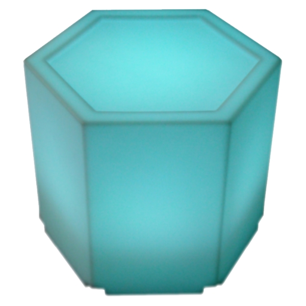 LED Hexagonal Display Plinth - Small