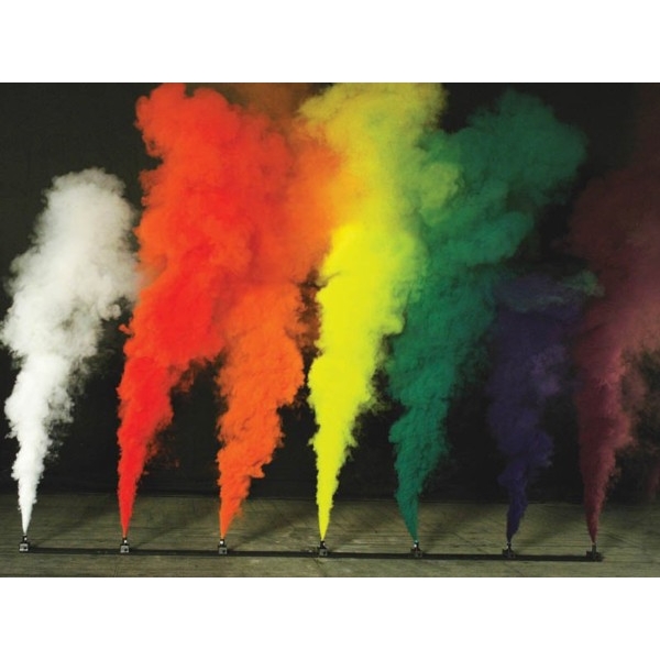 Le Maitre 1217A PyroFlash Coloured Smoke (Box of 12) 25-30 Seconds - Yellow