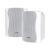 Clever Acoustics BGS 35T 5-Inch 2-Way Speaker Pair, 35W @ 8 Ohms or 100V Line - White - view 1