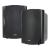 Clever Acoustics BGS 85T 8-Inch 2-Way Speaker Pair, 85W @ 8 Ohms or 100V Line - Black - view 1