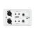 Clever Acoustics ZM 8 DW Wall Plate - Two Remote Microphone Inputs - view 1