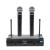 W Audio RM 10 Twin Handheld VHF Radio Microphone System (173.8Mhz/175.0Mhz) - view 1