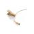 JTS CM-125iF Omni-directional Subminiature Lavaliere Microphone - Beige - view 2