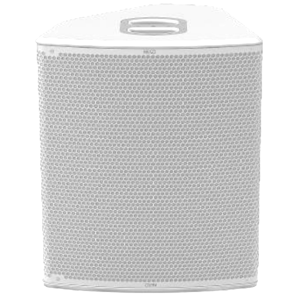 Nexo P18 18-Inch 2-Way Passive Touring Speaker with Installation Grille, 1900W @ 8 Ohms - White