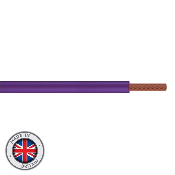 elumen8 Tri-Rated 1.5mm Switchgear Cable, Lilac - 100M