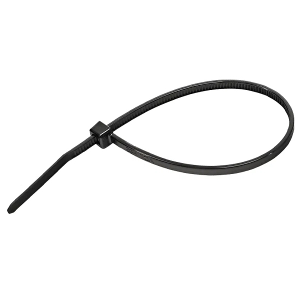 HellermanTyton UB140A-B Black Cable Ties, 140 x 2.5mm (Pack of 100)