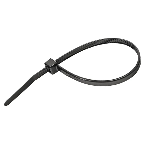 HellermanTyton UB150B-B Black Cable Ties, 150 x 3.5mm (Pack of 100)