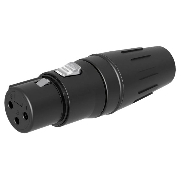 Seetronic SCHF3-B 3-Pin Female XLR - Black