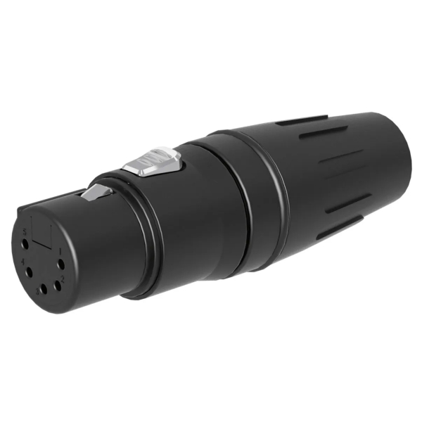 Seetronic SCHF5-B 5-Pin Female XLR - Black