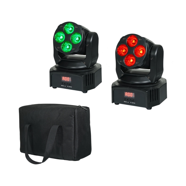 Equinox Fusion 40 RGBW LED Moving Head Dual Pack