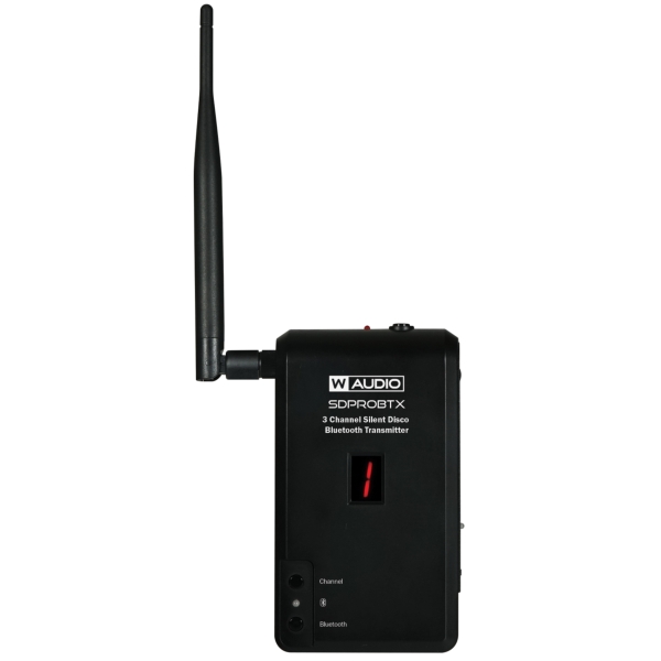 W Audio SDPROBTX 3-Channel Silent Disco Bluetooth Transmitter - Channel 70