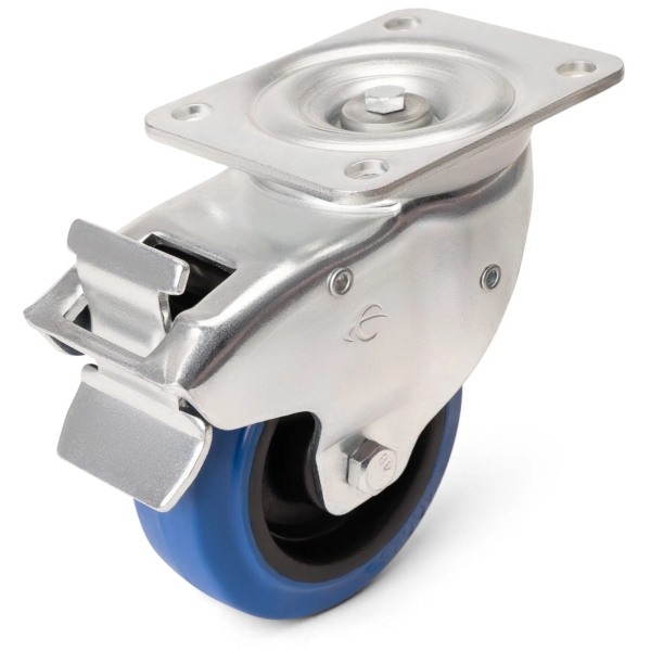 Penn Elcom 100mm Swivel Self-Centring Braked Castor (W0985-AUTO)