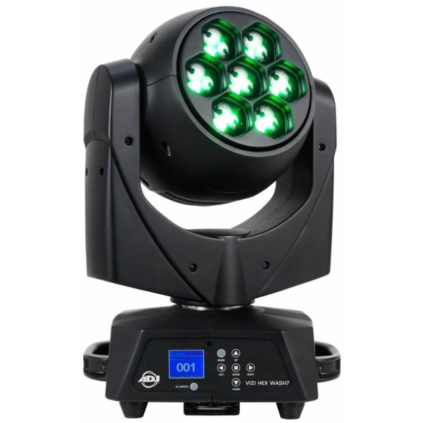 ADJ Vizi Hex Wash 7 RGBWA+UV LED Moving Head