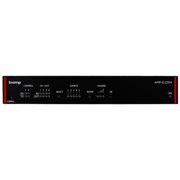 Biamp AMP-D225H 2-Channel Amplifier, 35W @ 4 Ohms