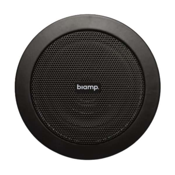 Biamp CM3T-BL 3-Inch Ceiling Speaker, 10W @ 16 Ohms or 70V / 100V Line - IP50 - Black