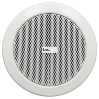 Biamp CM3T 3-Inch Ceiling Speaker, 10W @ 16 Ohms or 70V / 100V Line - IP50 - White