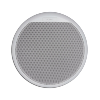 Biamp CMAR6T-W 6.5-Inch 2-Way Built-In Marine Speaker, 30W @ 8 Ohms or 100V Line - IP65