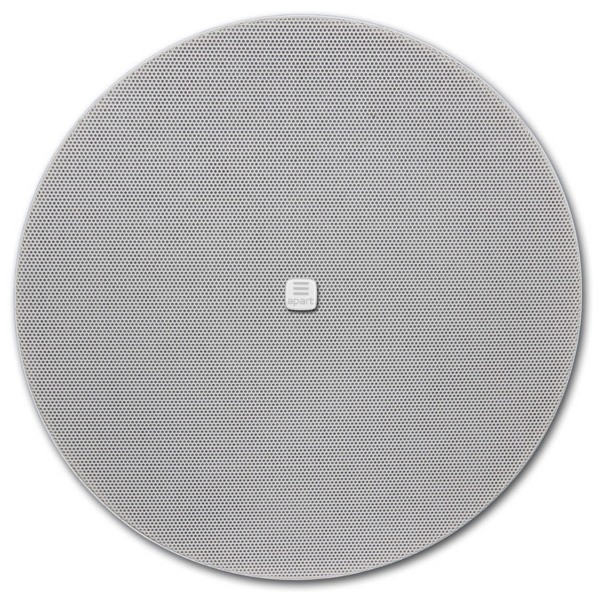 Biamp CMX20DT 8-Inch Thin Edge 2-Way Ceiling Speaker, 50W @ 16 Ohms or 70V / 100V Line - IP54 - White