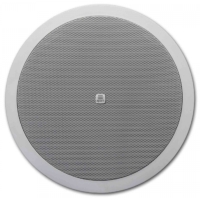 Biamp CMX20T 8-Inch 2-Way Ceiling Speaker, 50W @ 16 Ohms or 70V / 100V Line - IP54 - White