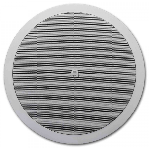 Biamp CMX20T 8-Inch 2-Way Ceiling Speaker, 50W @ 16 Ohms or 70V / 100V Line - IP54 - White