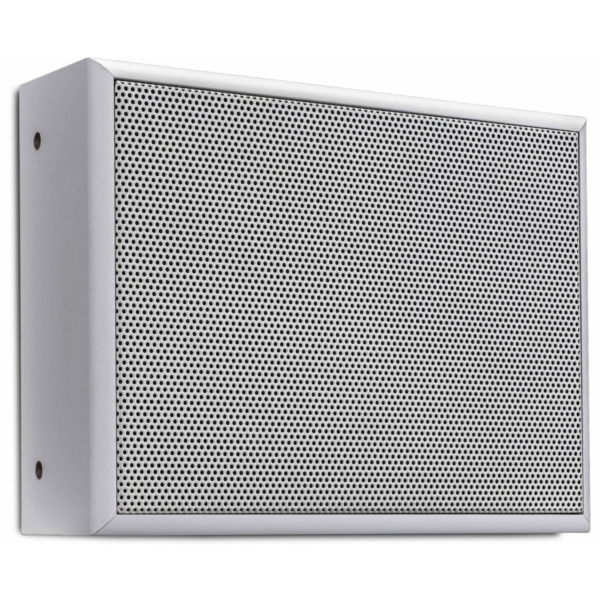 Biamp EN-SMS6T6-W 6.5-Inch Surface Mounted Speaker, 6W @ 100V Line - IP21 - White