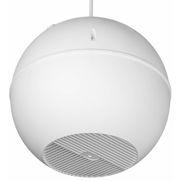 Biamp EN-SPH6T20-W 6.5-Inch Pendant Speaker, 20W @ 100V Line - IP35 - White