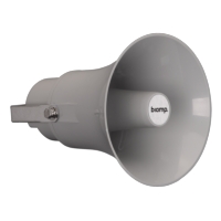 Biamp H20-G Compact PA Horn, 20W @ 8 Ohms or 100V Line - IP66 - Grey