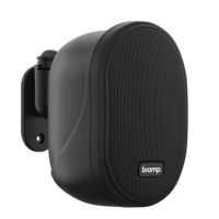 Biamp OVO3-BL 3-Inch 2-Way Wall Mounted Speaker, 20W @ 8 Ohms - Black