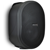 Biamp OVO5-BL 5.25-Inch 2-Way Wall Mounted Speaker, 50W @ 8 Ohms - Black