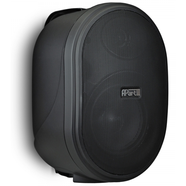 Biamp OVO5-BL 5.25-Inch 2-Way Wall Mounted Speaker, 50W @ 8 Ohms - Black