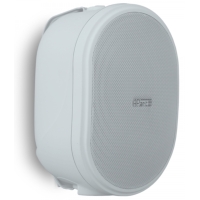 Biamp OVO5T-W 5.25-Inch 2-Way Wall Mounted Speaker, 40W @ 16 Ohms or 100V Line - White