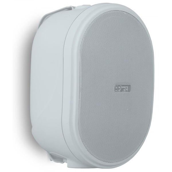 Biamp OVO5T-W 5.25-Inch 2-Way Wall Mounted Speaker, 40W @ 16 Ohms or 100V Line - White