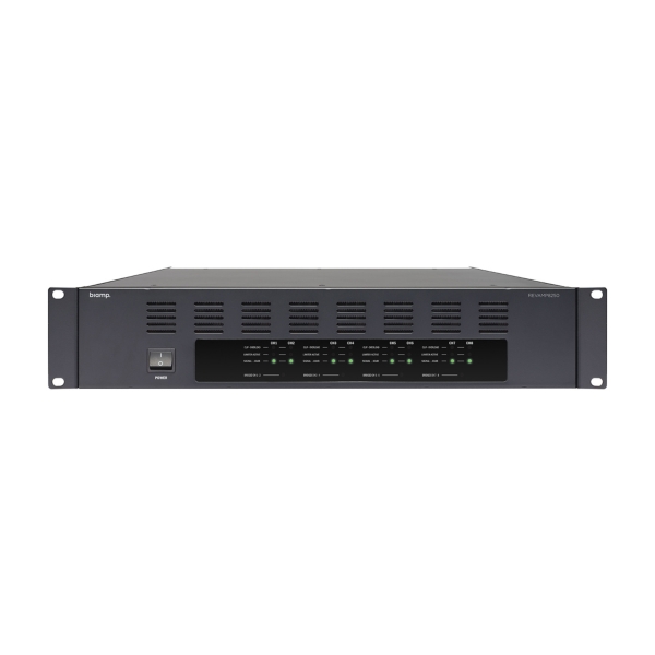 Biamp REVAMP8250 8-Channel Power Amplifier, 8x 250W @ 4 Ohms