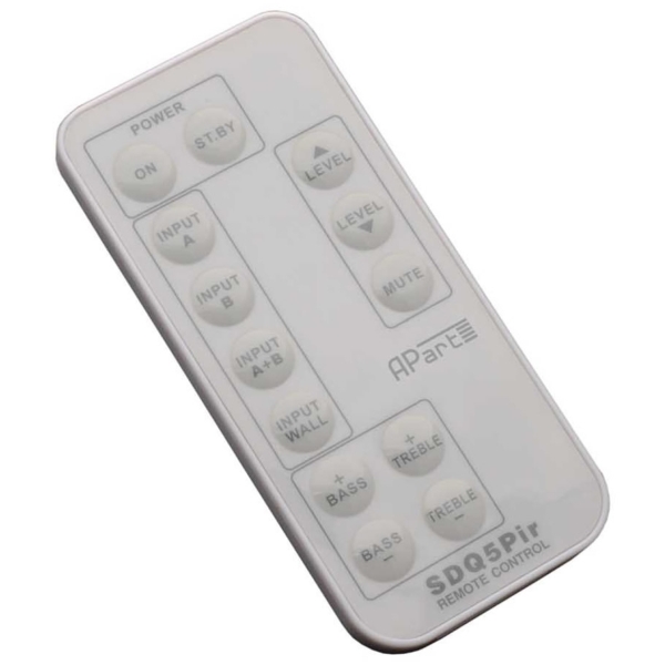 Biamp SDQ5PIR-REM Infra-Red Remote Control for SDQ5PIR Speakers