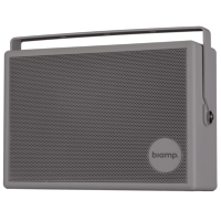 Biamp SMB6-G 5.25-Inch Speaker with Bracket, 6W @ 100V Line - Grey