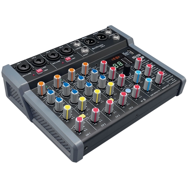 Citronic CMA-8 Notebook Mixer with FX, USB Media Player and Bluetooth