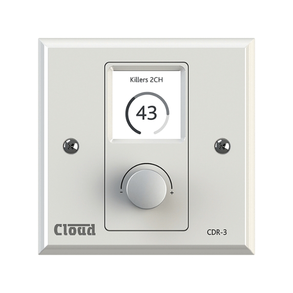 Cloud CDR-3W Ethernet Remote Control for Cloud CXA Series Amplifiers - White